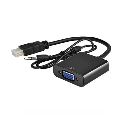 Sensei SP-HD/VGA Audio HDMI - VGA Dönüştürücü Adaptör Full HD 1080P Tak Çalıştır Ses Çıkışlı