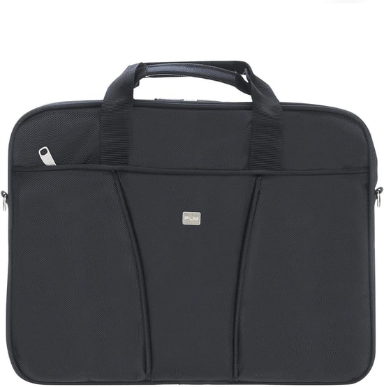 PLM Orion 17" Siyah Notebook Çantası (8691045471232) - 3 Ana Bölmeli, 31x48x6cm, Geniş İç Hacim, Şık Tasarım