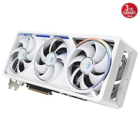 Asus ROG Astral RTX 5090 Beyaz 32GB OC GDDR7 Ekran Kartı - 2580 MHz, DLSS 4, GSync, 2x HDMI, 3x DP, RGB, 90YV0LWA-M0NA00