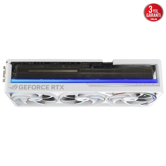 Asus ROG Astral RTX 5090 Beyaz 32GB OC GDDR7 Ekran Kartı - 2580 MHz, DLSS 4, GSync, 2x HDMI, 3x DP, RGB, 90YV0LWA-M0NA00