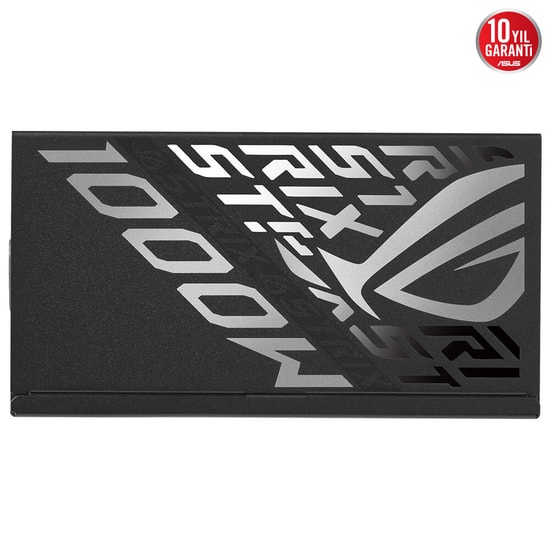 ASUS ROG Strix 1000W Beyaz Tam Modüler 80+ Platinum Güç Kaynağı - GaN MOSFET, PCIe, SATA, Peripheral, 3.1 ATX PSU