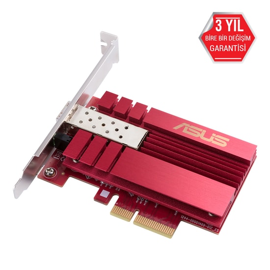 ASUS XG-C100F 10G SFP+ PCIe Ağ Adaptörü (90IG0490-MO0R00) - 10Gbps Hız, SFP+, PCIe 4.0/3.0, Tak ve Çalıştır