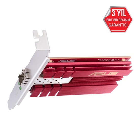 ASUS XG-C100F 10G SFP+ PCIe Ağ Adaptörü (90IG0490-MO0R00) - 10Gbps Hız, SFP+, PCIe 4.0/3.0, Tak ve Çalıştır