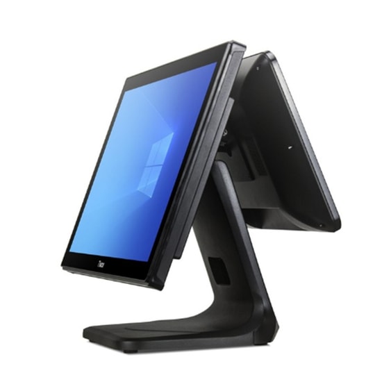 TIWOX TP-6610D 18.5" Dokunmatik POS PC - i5 10. Nesil, 16GB DDR4 RAM, 256GB NVMe SSD, 1366x768, 13.2" Müşteri Ekranı