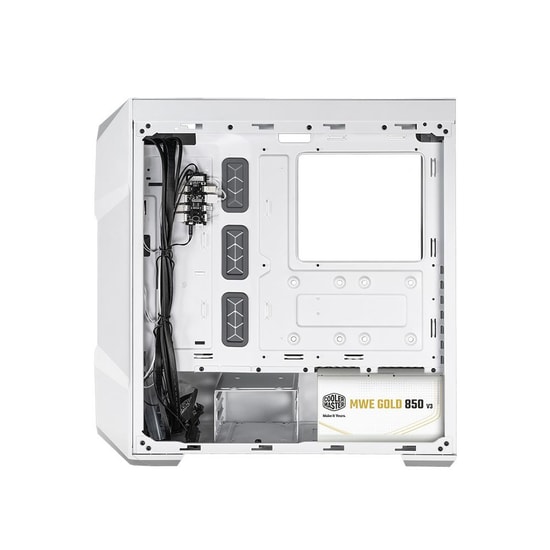 Cooler Master TD500 V2 Beyaz 850W 80+ Gold ARGB Mesh PC Kasası (TD500V2-WGNN85-STU) - ATX 3.1, TG Yan, 4x120mm Fanlı