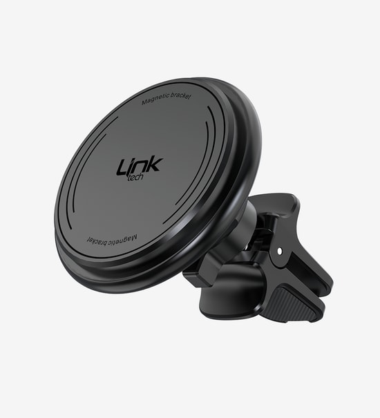 LinkTech LHD-H761 Manyetik Araç Telefon Tutucu - Konsol Montajlı, N52 Neodimyum Mıknatıs, Ayarlanabilir, 360 Dönebilen