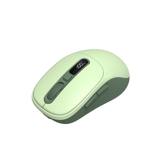 Frisby FM-292WM Yeşil Kablosuz Optik Mouse - 3200 Ayarlanabilir DPI, 6 Tuşlu, 2.4GHz & Bluetooth, Şarj Göstergeli