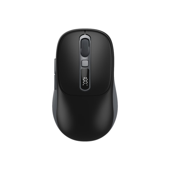 Frisby FM-296WM Siyah Kablosuz Optik Mouse - 3200 Ayarlanabilir DPI, 6 Tuşlu, Bluetooth & 2.4GHz, Şarj Göstergeli
