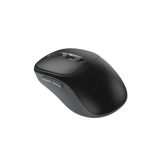Frisby FM-296WM Siyah Kablosuz Optik Mouse - 3200 Ayarlanabilir DPI, 6 Tuşlu, Bluetooth & 2.4GHz, Şarj Göstergeli