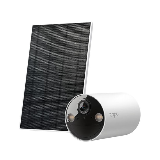 TP-Link TC82-KIT 2K 3MP Güneş Enerjili Güvenlik Kamerası - 3mm Lens, 9m Renkli Gece Görüşü, IP65, Akıllı İnsan Algılama