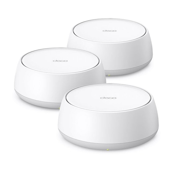 TP-Link Deco BE25 Ev İçin (BE3600) Üçlü Paket Access Point - Wi-Fi 7 3600Mbps, IP65, PoE/AC, Mesh, 2.5G LAN, HomeShield
