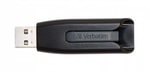 Verbatim 49173 Store 'n' Go V3 32GB USB 3.2 Bellek - 80MB(s Okuma, 25MB/s Yazma, Kaydır Kilitle Mekanizması