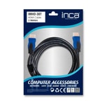 INCA IMHD-30T 3 Metre 4K HDMI v1.4 Kablo - Altın Uçlu, Ultra HD, 3D ve Ağ Desteği, Yüksek Hızlı Veri Aktarımı