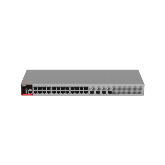 Ruijie RG-S2915-24GT4MS-L L2+ Yönetilebilir Switch - 24 Port Gigabit, 4x 1GE/2.5GE SFP, 10kV Aşırı Gerilim Koruması