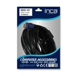 INCA IMHD-10T 10 Metre HDMI v1.4 Kablo - Altın Uçlu, 3D, 10 Metre, 2160p Desteği, Yüksek Hızlı Veri Aktarımı