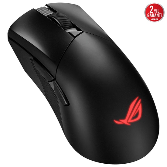 ASUS ROG Gladius III Wireless AimPoint V2 Siyah Mouse (90MP02Y0-BMUA01) - 36000dpi, 6 Tuş, BT/2.4GHz, Değişebilir Switch