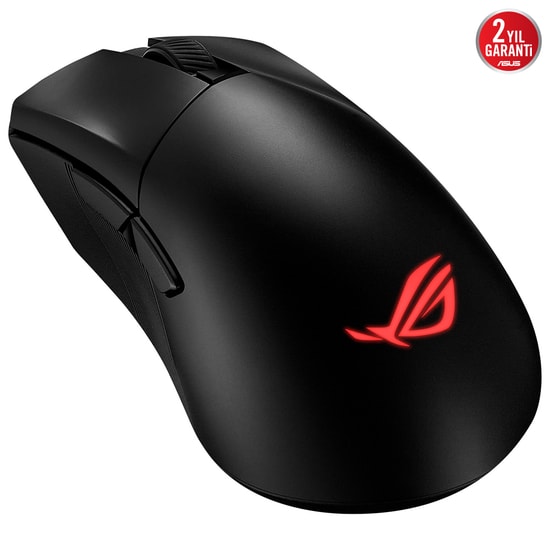 ASUS ROG Gladius III Wireless AimPoint V2 Siyah Mouse (90MP02Y0-BMUA01) - 36000dpi, 6 Tuş, BT/2.4GHz, Değişebilir Switch