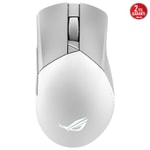 ASUS ROG Gladius III Wireless AimPoint V2 Beyaz Mouse (90MP02Y0-BMUA11) - 3600dpi, 6 Tuş, BT/2.4GHz, Değişebilir Switch
