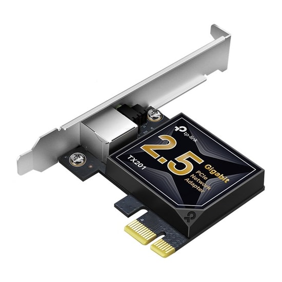 TP-Link TX201 2.5Gbps PCI Express Ağ Adaptörü - 2.5Gb Ethernet, PCIe 2.1, Geniş Uyumluluk, Düşük Gecikme