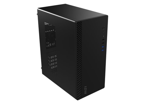 MSI PRO SHIELD M100P Micro ATX Bilgisayar Kasası - 1x120mm Fanlı, Mini Tower, Kompact Form, 2x2.5", 2x3.5", 2xUSB 5Gbps