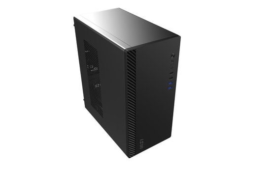 MSI PRO SHIELD M100P Micro ATX Bilgisayar Kasası - 1x120mm Fanlı, Mini Tower, Kompact Form, 2x2.5", 2x3.5", 2xUSB 5Gbps