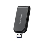 TP-LINK Mercusys MA70XM AX1800 WiFi 6 Kablosuz USB Adaptör - 1800Mbps, MU-MIMO, Çift Bant, 2.4/5 GHz, USB 3.0, WPA3