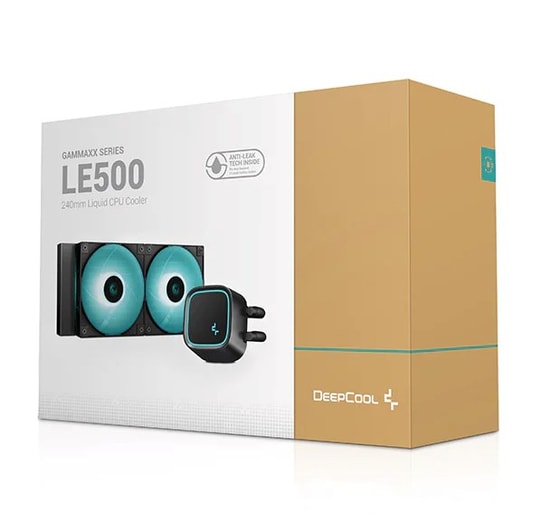 DeepCool LE500-MARRS LED 240mm Sıvı İşlemci Soğutucu - 2x120mm ARGB Fanlı, 2400 RPM Pompa Hızlı, Intel/AMD Uyumlu