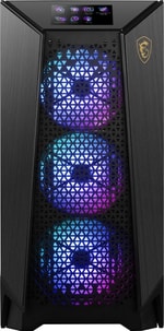 MSI MEG PROSPECT 700R Dokunmatik IPS Panel E-ATX PC Kasası - 4x140mm ARGB Fan, Temperli Cam, USB 3.2 Type-C, Fan Kontrol