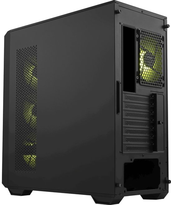 MSI MAG Forge 330R Airflow Siyah ATX Oyuncu Kasası - Temperli Cam, 4x120mm ARGB Fan, Mesh Panel, Optimize Hava Akışı