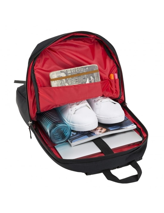 PLM Oslo 15.6" Siyah Notebook Sırt Çantası (1015082031) - Su Geçirmez Kumaş, Ergonomik, Çok Bölmeli, Ayarlanabilir Askı