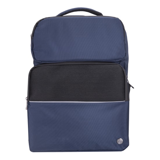 PLM Octagon 15.6" Lacivert Oyuncu Notebook Sırt Çantası - Suya Dayanıklı Keten Kumaş, EVA Destekli, File Cep, Ergonomik