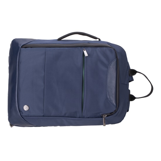 PLM Neptun 15.6" Lacivert Notebook Sırt Çantası - Suya Dayanıklı Keten Kumaş, Köpük Desteği, EVA Dolgu, 40mm Derinlik