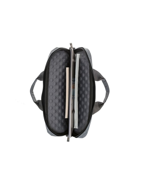 PLM Canyoncase Siyah 13-14 inç Notebook Çantası (CC-1314G) - Su Geçirmez, 3 Ana Cepli, Pratik Bölmeli, Omuz Askılı
