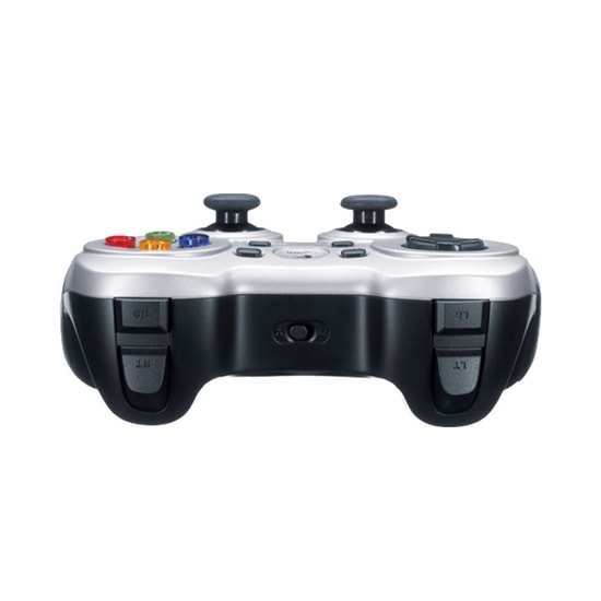 Logitech F710 Geri Beslemeli Kablosuz Gamepad (940-000142) - Çift Titreşimli, 4 Yönlü D-Pad, Gri, DirectInput Modu