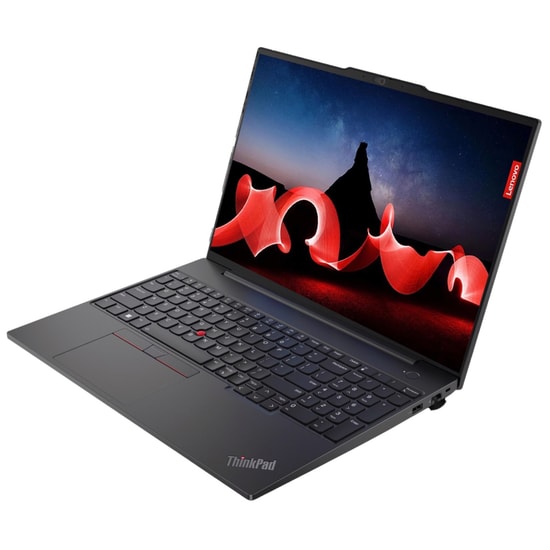 Lenovo ThinkPad E16 Gen3 Ultra 5-225U Laptop (21SR006VTX) - 16GB DDR5 RAM, 512GB SSD, 16" WUXGA, FreeDOS, Intel Graphics