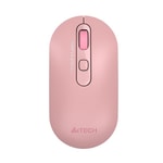 A4 Tech Fstyler FG20 Pembe 2.4G Nano Kablosuz Optik Mouse - 2000 DPI, 4 Tuşlu, 10m Menzil, Sessiz Tıklama
