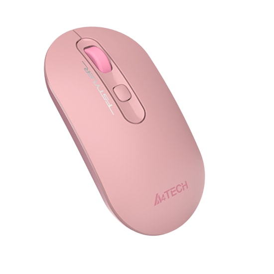 A4 Tech Fstyler FG20 Pembe 2.4G Nano Kablosuz Optik Mouse - 2000 DPI, 4 Tuşlu, 10m Menzil, Sessiz Tıklama