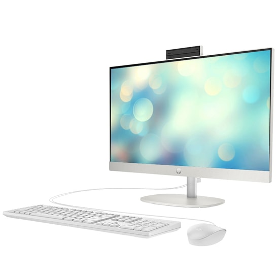 HP ProOne 240 G10 (D36TKET) Intel Ultra 5-125U 23.8" Full HD AIO PC - 16GB DDR5 RAM, 512GB SSD, FreeDOS, Beyaz, WiFi 6