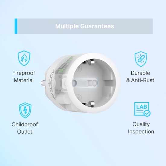 TP-LINK TAPO-P115-1P Mini Akıllı Wi-Fi Priz - Enerji İzleme, Uzaktan Kontrol, Zamanlayıcı, Tekli Paket, Sesli Kumanda