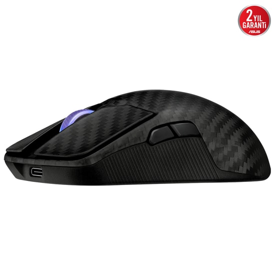 ASUS ROG Harpe Ace Extreme Siyah Kablosuz Gaming Mouse - 47g Karbon Fiber, Aimport Pro 42K DPI, 8000Hz (90MP03U0-BMUA00)