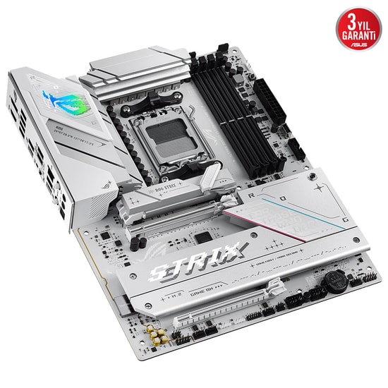 Asus ROG STRIX B850-A GAMING WIFI7 NEO AM5 DDR5 ATX Anakart - DDR5 9000+, AEMP, WiFi 7, 5G LAN, 4xM2, USB 3.2, PCIe Gen5