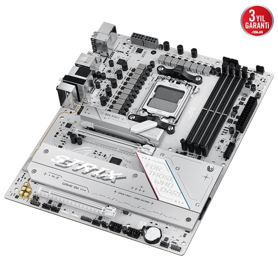Asus ROG STRIX B850-A GAMING WIFI7 NEO AM5 DDR5 ATX Anakart - DDR5 9000+, AEMP, WiFi 7, 5G LAN, 4xM2, USB 3.2, PCIe Gen5