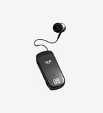 LinkTech V81 Makaralı Titreşimli Gri Mono Bluetooth Kulaklık (LPH-V81) - BT 5.2, LED, Çift Cihaz Bağlantı, 10m Menzil