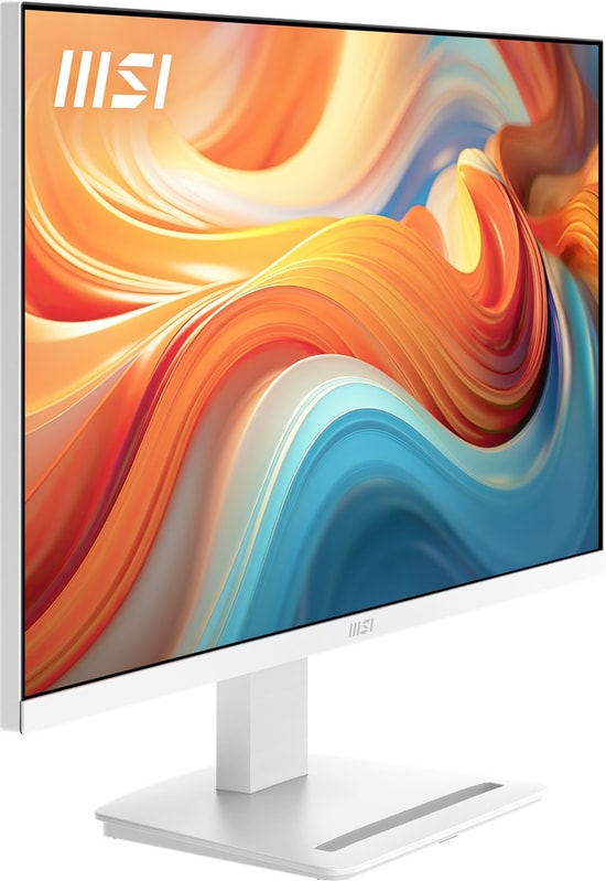 MSI PRO MP273W E14A 27" FHD IPS 144Hz 1ms Beyaz Monitör - 1920x1080, HDMI, DP, FreeSync, HDR Ready, 6W Hoparlör, Vesa