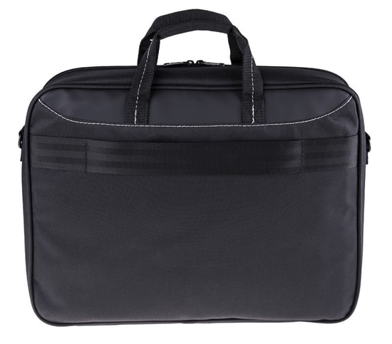 PLM PLC34 17" Siyah Su Geçirmez Notebook Çantası - Ergonomik, 600D Kumaş, 40cm Genişlik, 560gr Ağırlık, 2 Ana Cepli