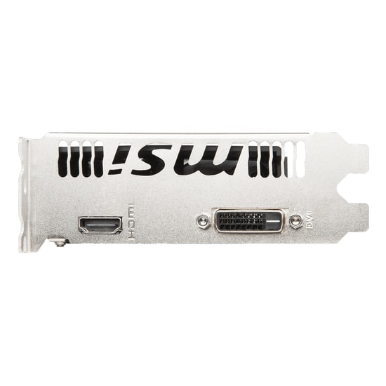 MSI GeForce GT 1030 AERO ITX 4GD4 OC Ekran Kartı (GT1030-AERO-4GD4OC) - 4GB GDDR4, 64 Bit, PCIe 3.0, 1430 MHz, HDMI, DVI