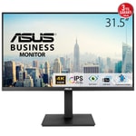 Asus VA32UQSB 31.5" 4K Adaptive-Sync Pivot IPS Monitör - 3840x2160, 60Hz, 4ms, 350cd, HDR10, HDMI, DP, USB 3.2, GamePlus