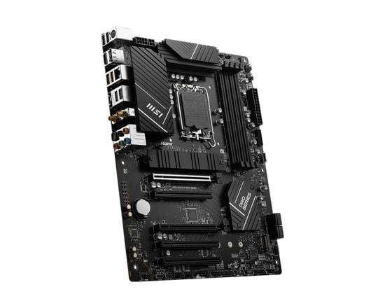 MSI PRO B760-P WIFI LGA 1700 DDR4 ATX Anakart - DDR4 5333MHz (OC), PCIe 4.0, Çift M.2, USB C 10Gbps, WiFi 6E, 2.5G LAN