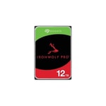 Seagate IronWolf Pro 12TB 3.5" SATA3 NAS HDD (ST12000NT001) - 7200RPM, 270 MB/s Okuma, 256MB Cache, 5 Yıl Resmi Garanti