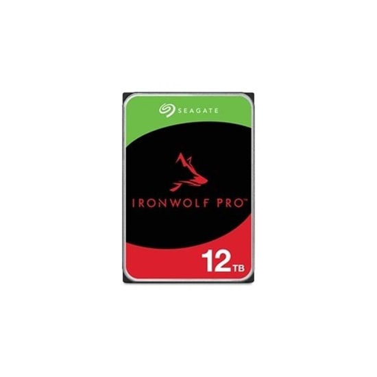 Seagate IronWolf Pro 12TB 3.5" SATA3 NAS HDD (ST12000NT001) - 7200RPM, 270 MB/s Okuma, 256MB Cache, 5 Yıl Resmi Garanti